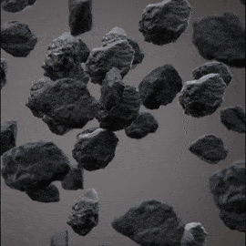 Abstract Stone Animation